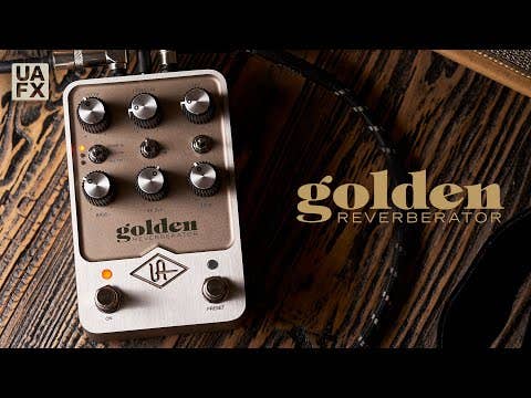 Universal Audio UAFX Golden Reverberator Pedal