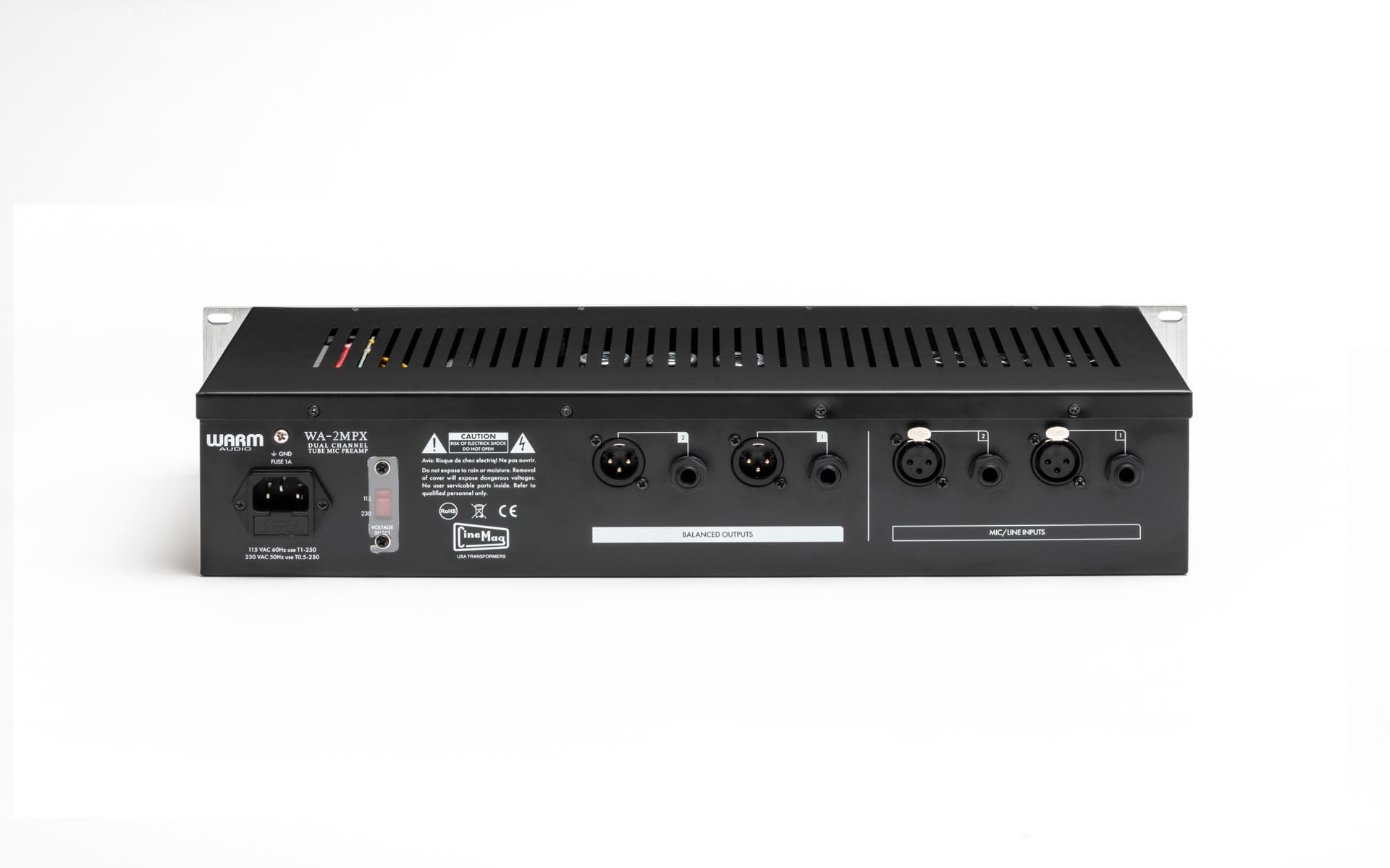 Warm Audio WA-2MPX Dual Channel Tape Era Tube Preamp