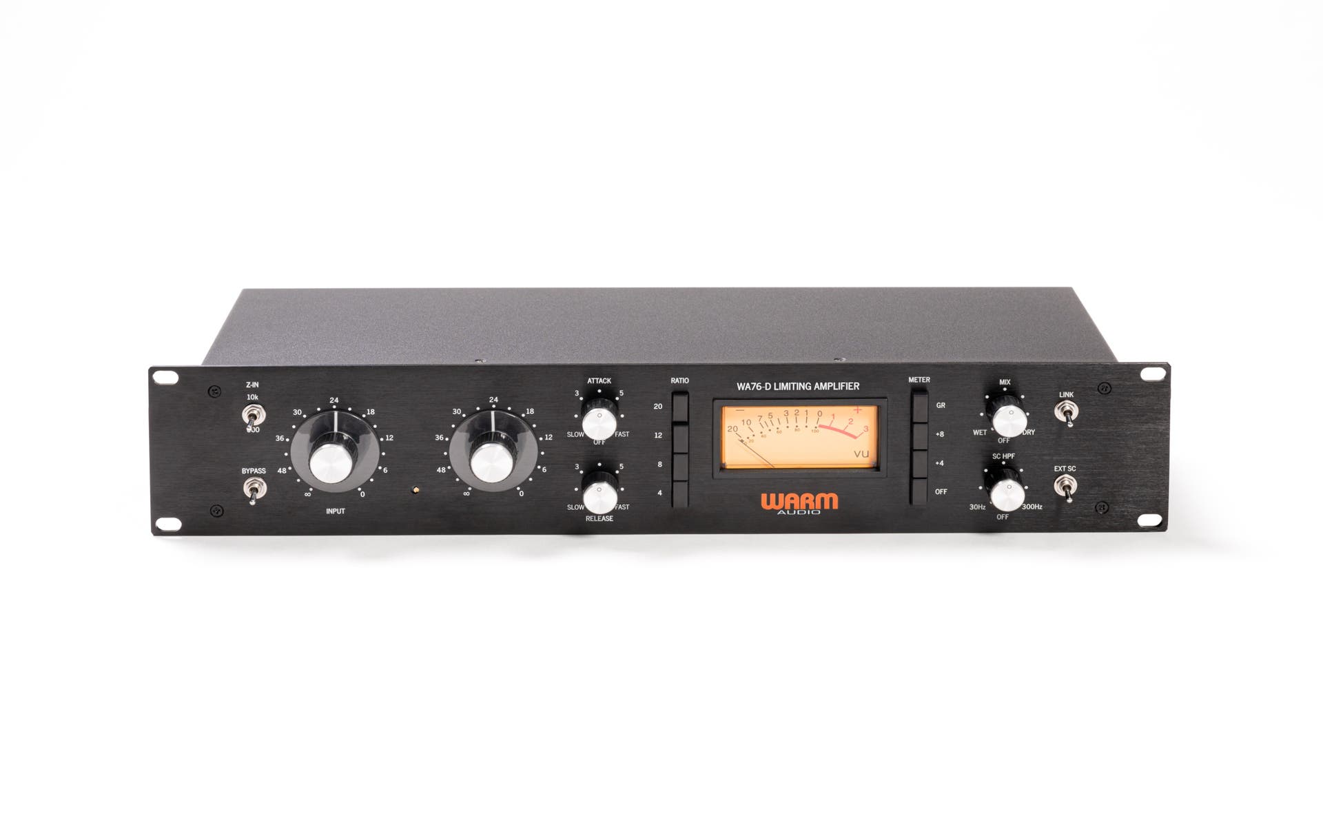 Warm Audio WA76-D Single Channel Clean Gain Discrete FET Compressor (rev D)
