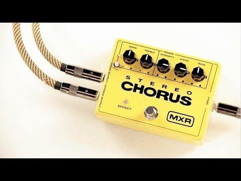 MXR Stereo Chorus Pedal