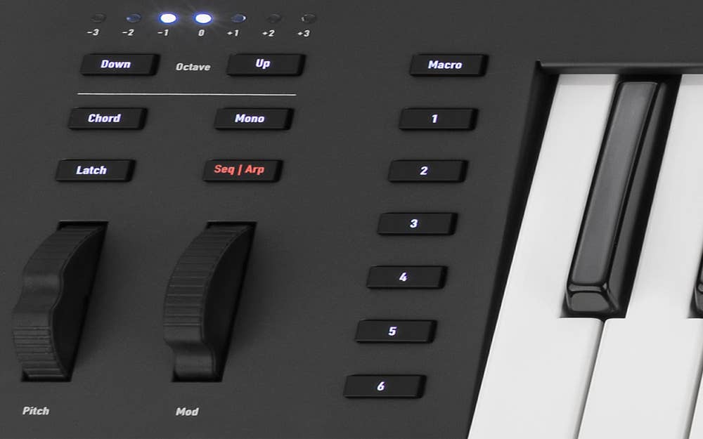 Waldord Iridium Synthesizer 49-Key Synth Keyboard