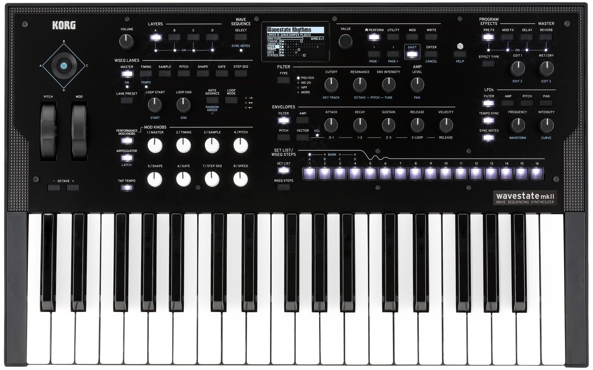 Korg Wavestate MKII Sequencing Synthesizer