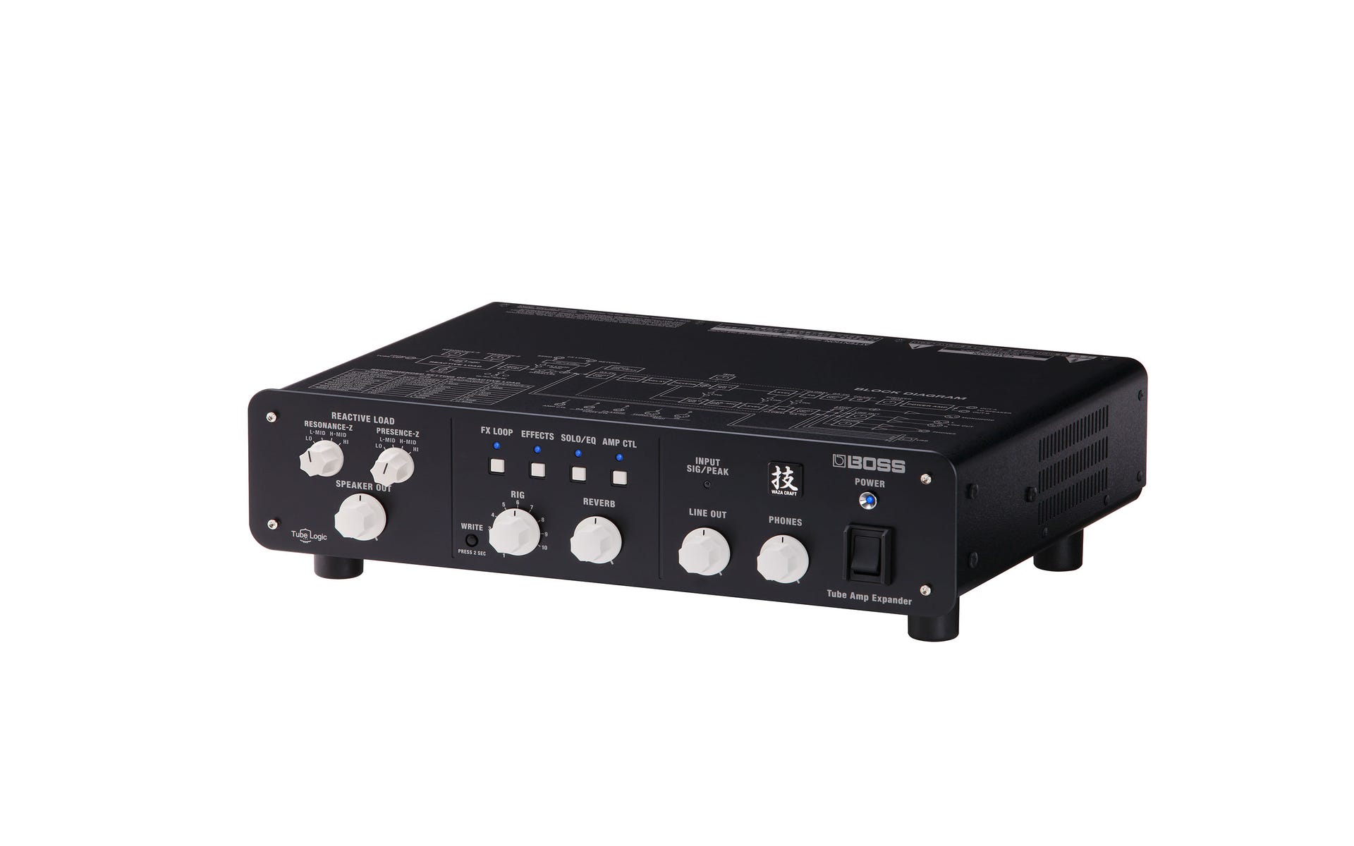 Boss Waza Tube Amp Expander v2 - Reactive Loadbox / Cab Simulator / Interface