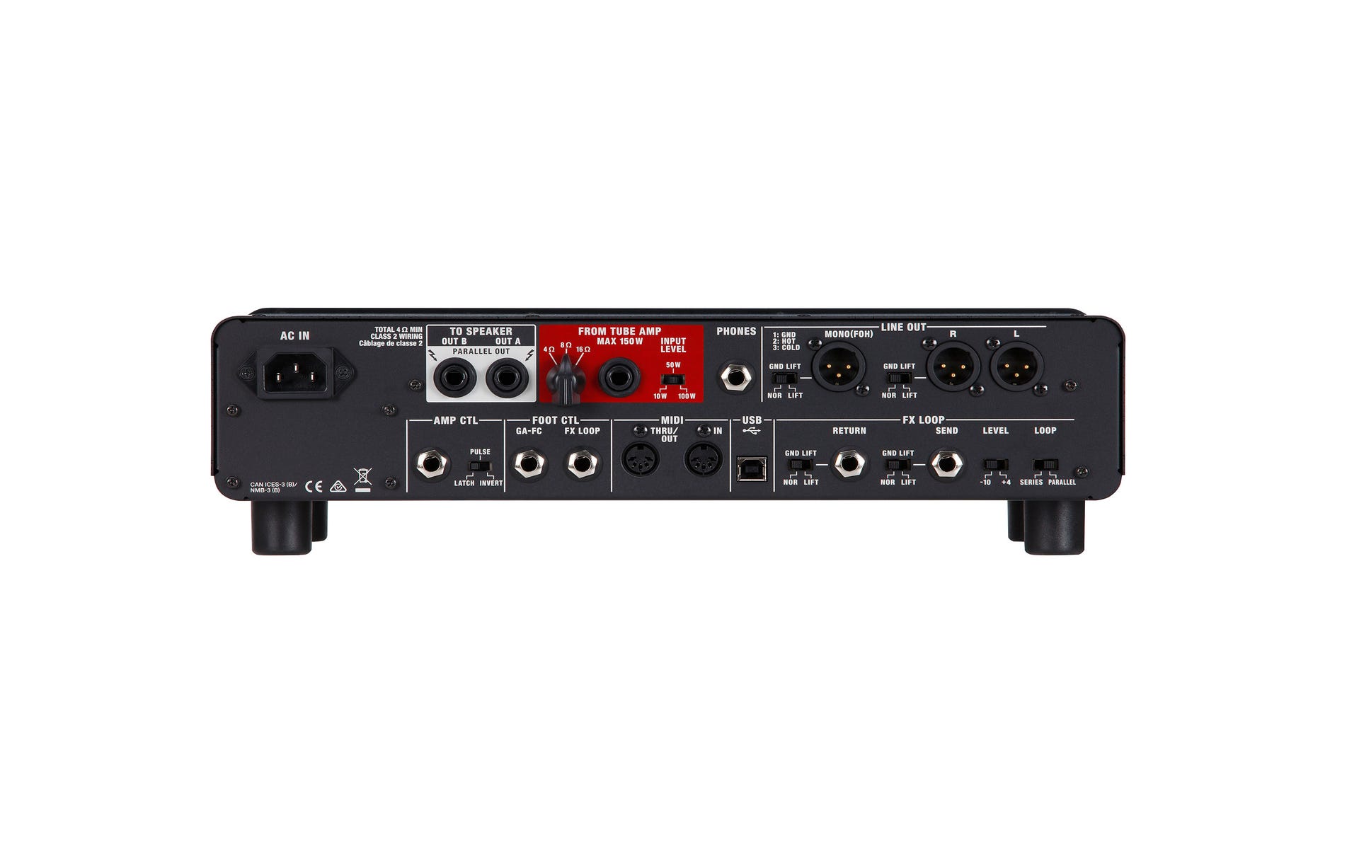 Boss Waza Tube Amp Expander v2 - Reactive Loadbox / Cab Simulator / Interface