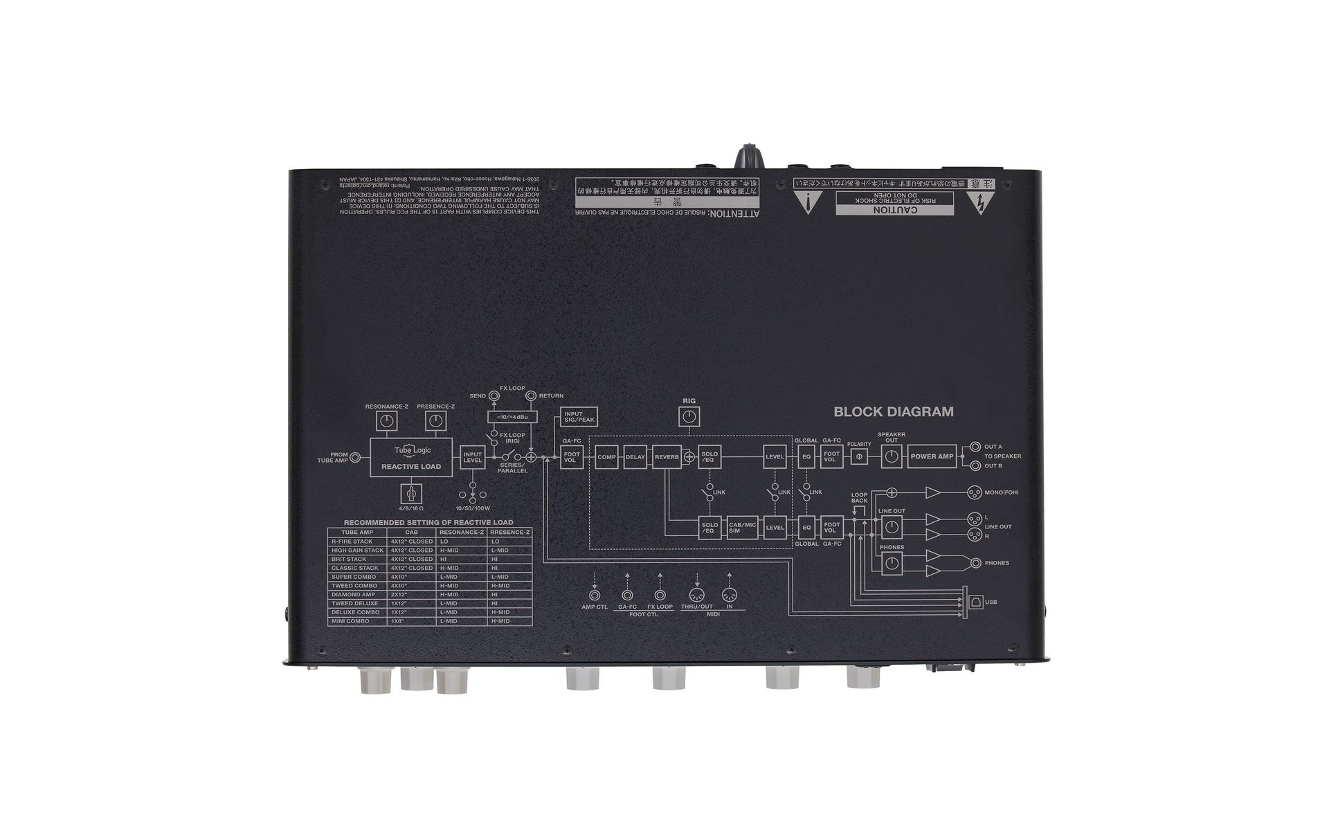 Boss Waza Tube Amp Expander v2 - Reactive Loadbox / Cab Simulator / Interface