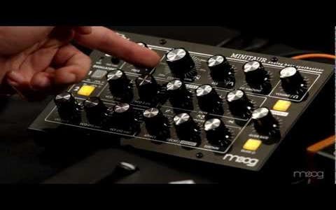 Moog MINITAUR Desktop Analog Bass Synth (REV 2.0)