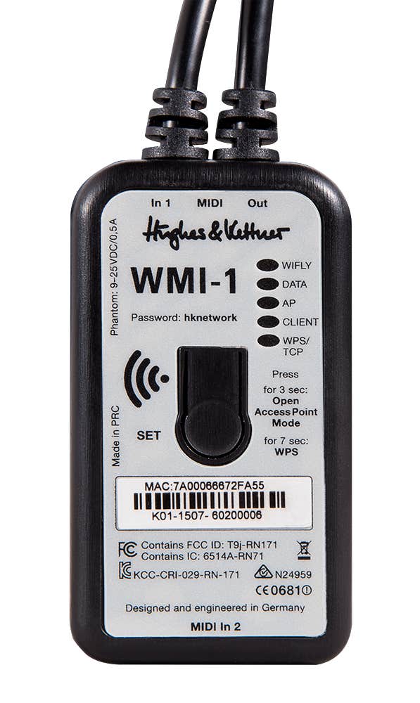 Hughes & Kettner WMI-1 Wireless MIDI Interface