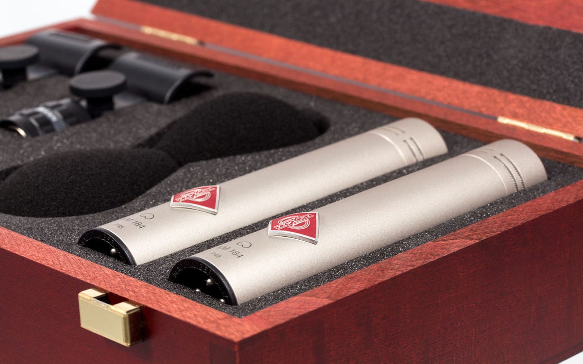 Neumann KM184 STEREOSET Condenser Microphone Pair - Nickel