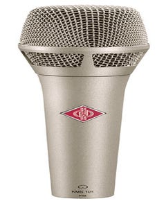 Neumann KMS104 Stage Condenser Microphone - Nickel