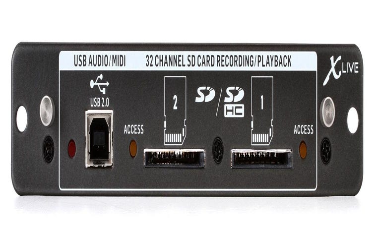 Behringer X-LIVE - Expansion Card for 32-Channel Live Recording/Playback