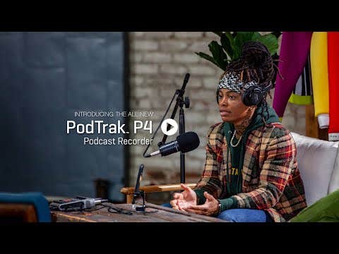 Zoom Podtrak P4 Compact Podcast Recorder