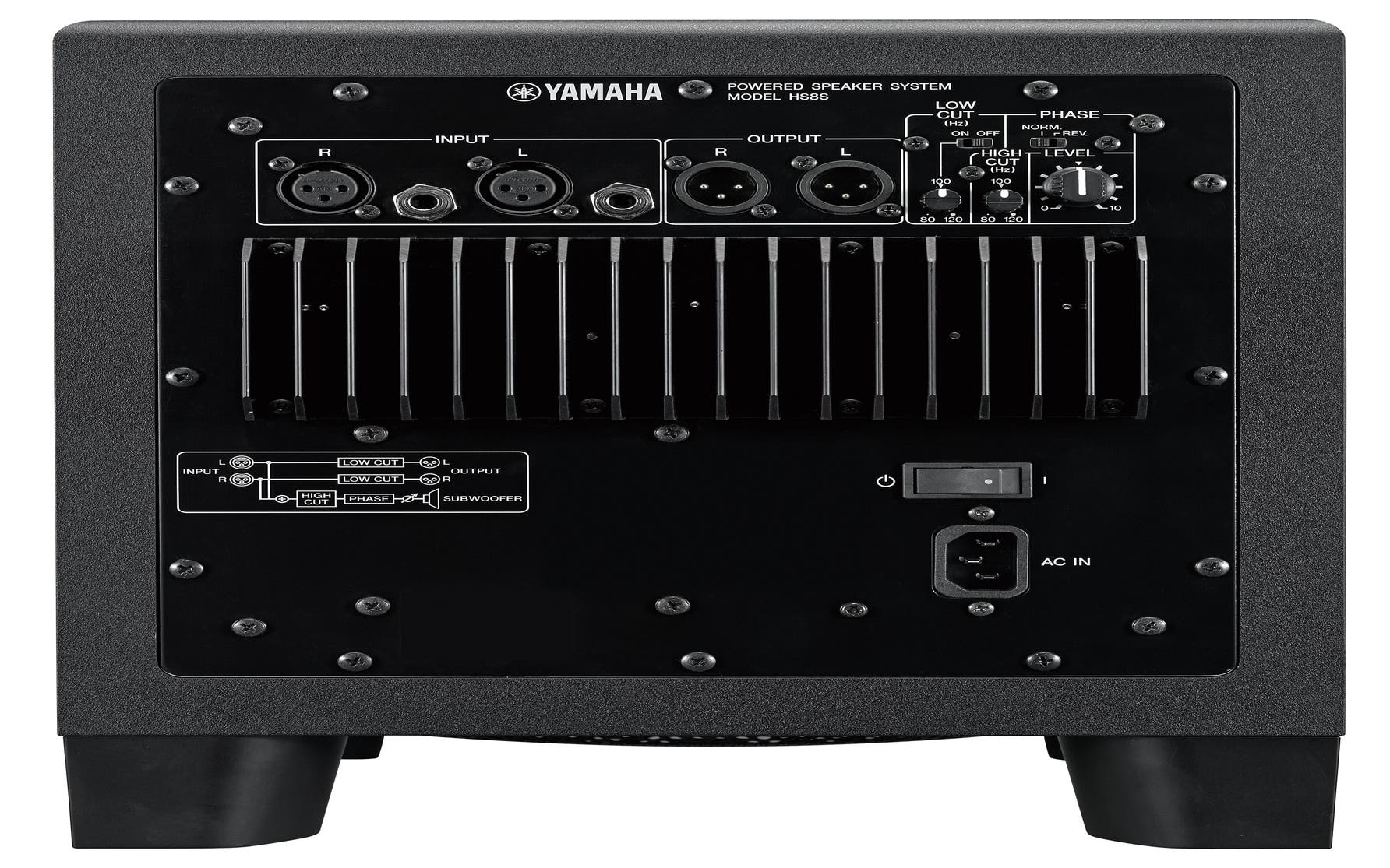 Yamaha HS8S Powered Studio Sub Woofer (HS-8S)