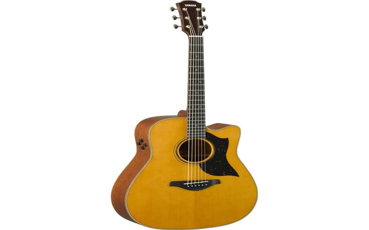 Yamaha A5M All-Solid Acoustic/Electric Guitar - Vintage Natural