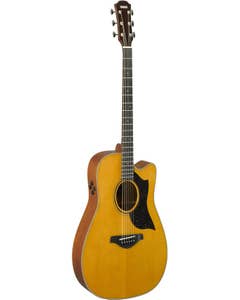 Yamaha A5M All-Solid Acoustic/Electric Guitar - Vintage Natural