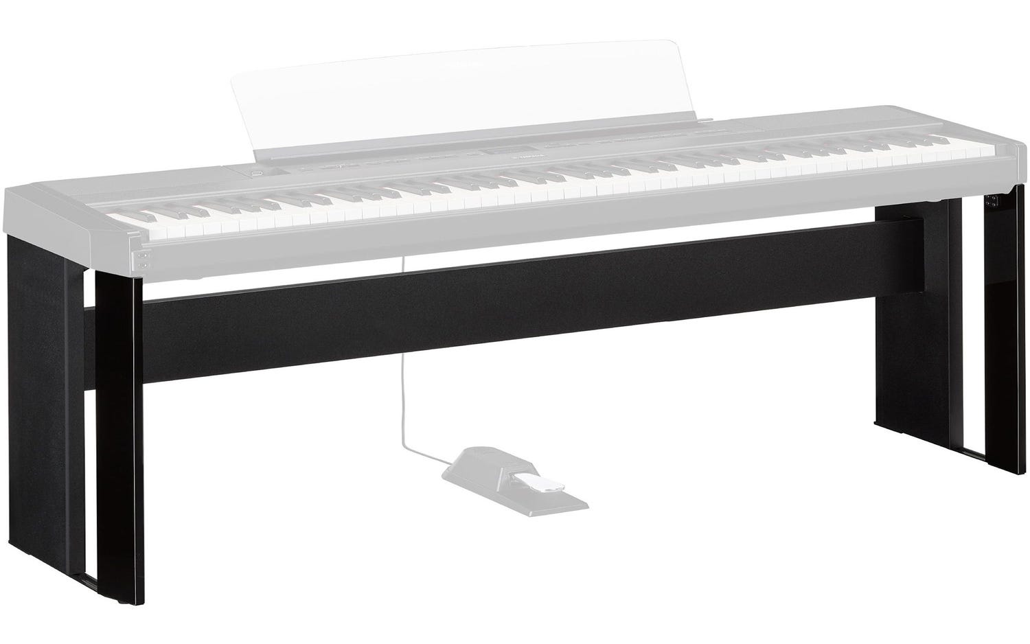 Yamaha L515B Digital Piano Stand - Black (suits P515/P525 piano sold separately)