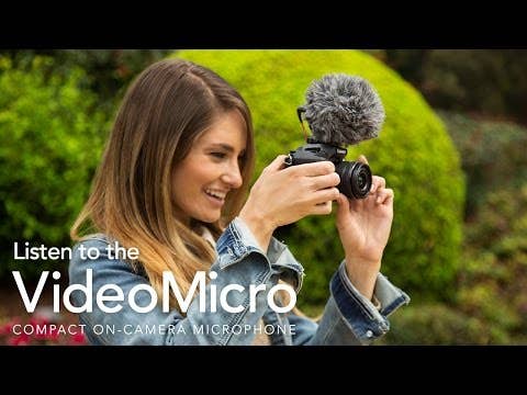 RODE VideoMicro Compact On-Camera Microphone