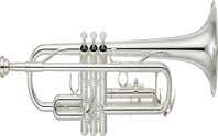 Yamaha YTR3335S Advanced Student Trumpet - Silver Plated (YTR-3335S)