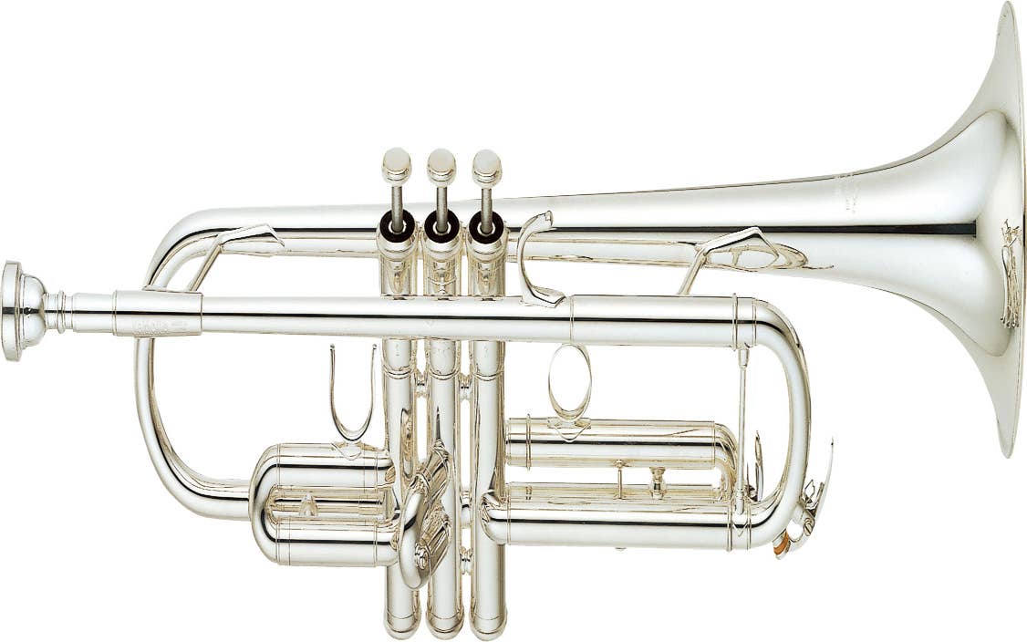 Yamaha YTR6335S Professional Standard Weight Trumpet - Silver Plated (YTR-6335S)