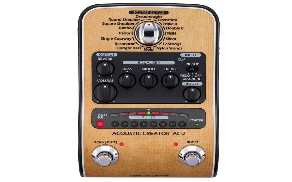 Zoom AC-2 Acoustic Creator Pedal