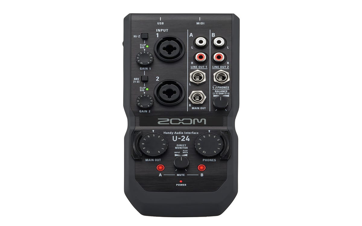 Zoom U-24 Handy Audio Interface w/Ableton Live 9 Lite